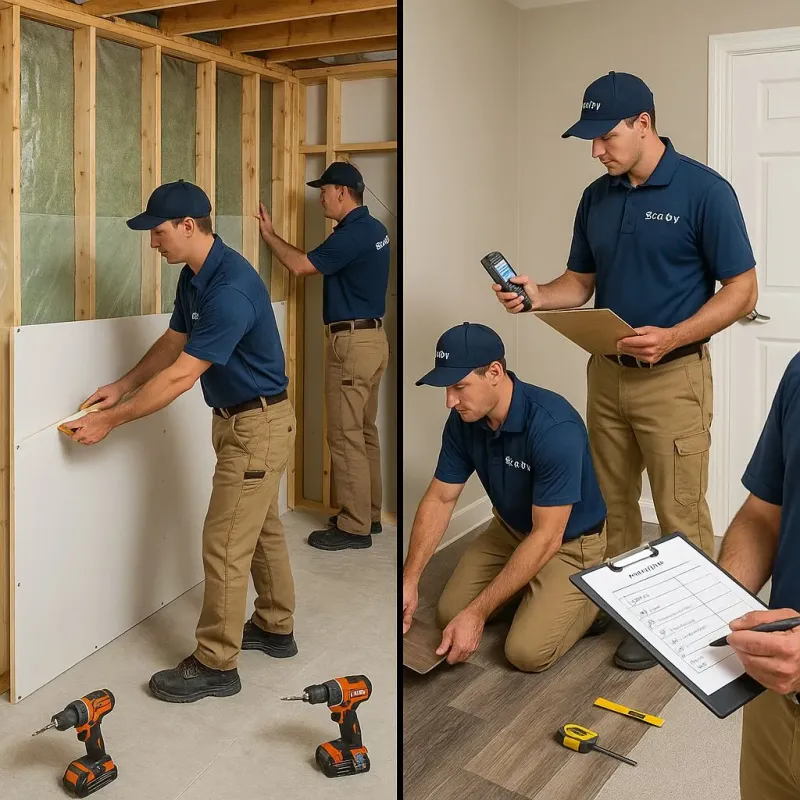 Repairs and Reconstruction process in Hoxie, AR