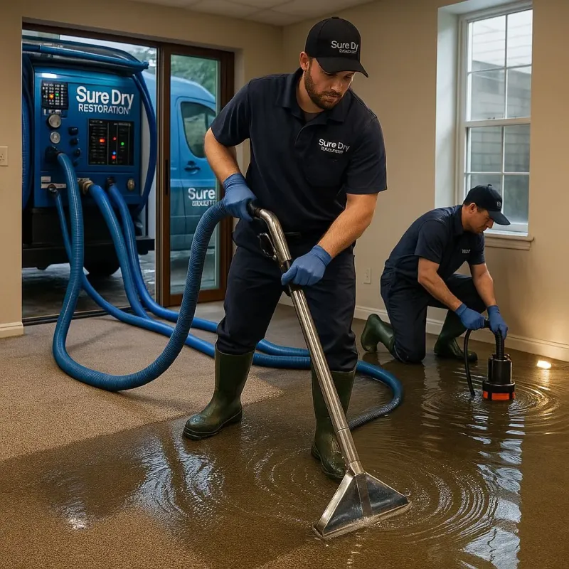 Water Extraction and Removal process in Hoxie, AR